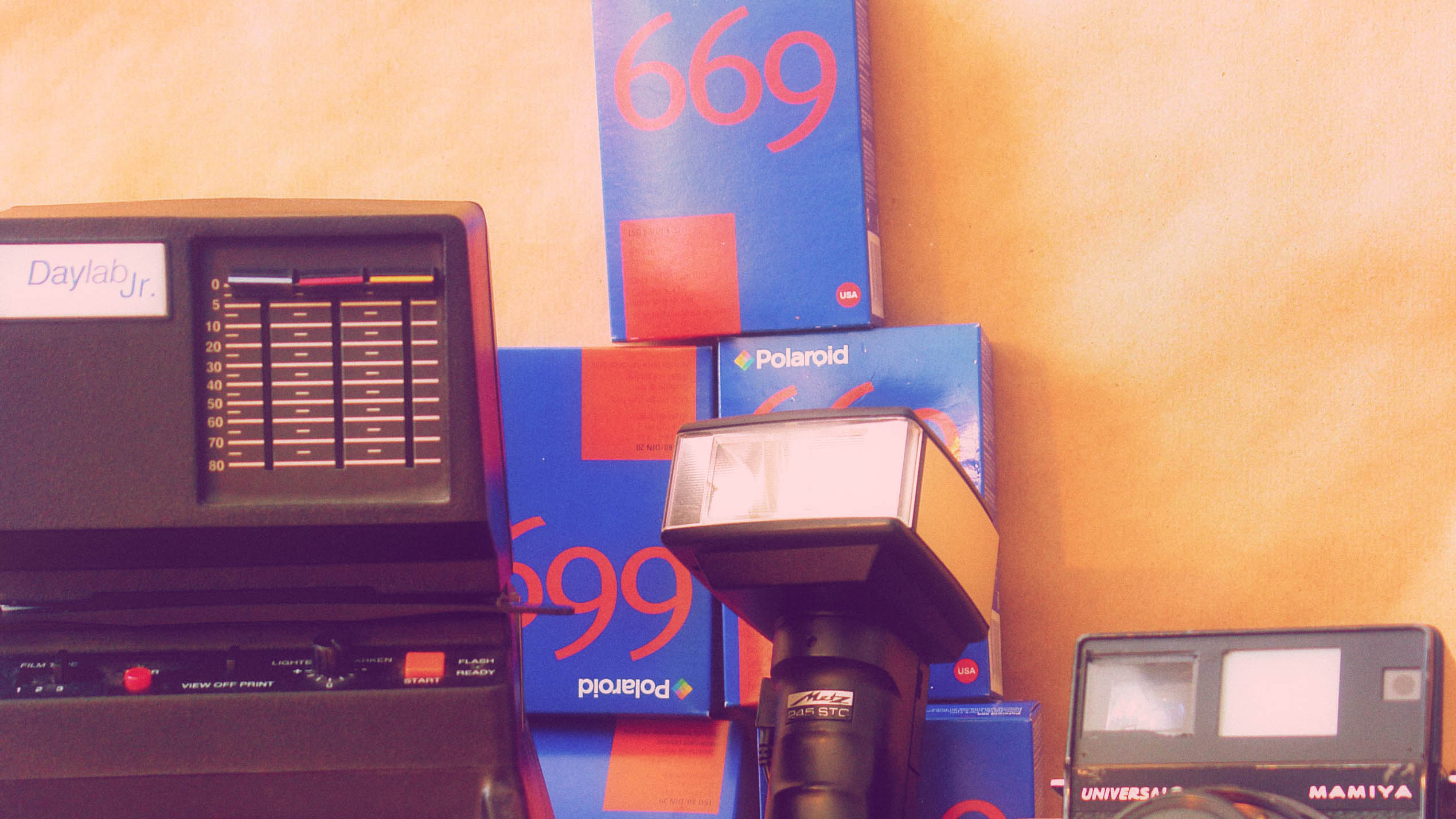 polaroid kamera und polaroid 669 filme