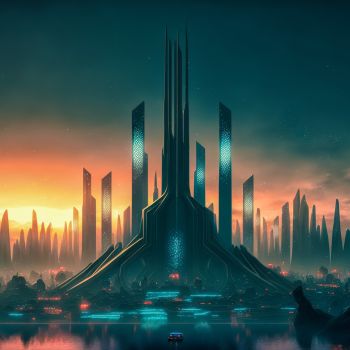 vizista epic digital artwork of a futuristic cityskyline cinema 45ef263a 74f7 45f6f nft