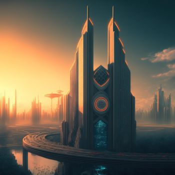 vizista epic digital artwork of a futuristic cityskyline cinemaaf0b nft