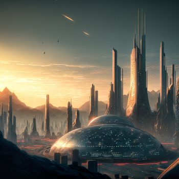 vizista epic digital artwork of a futuristic cityskyline cinema dd96b896 nft